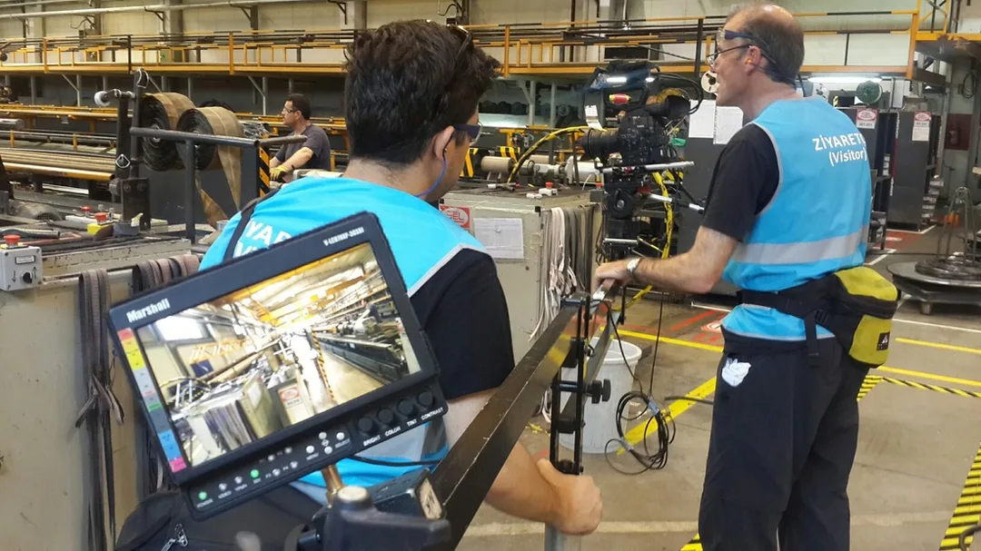 Filming Eaton Turkey in Tekirdag