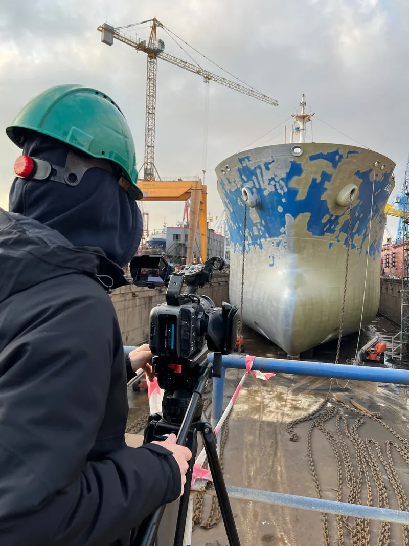 besiktas shipyard camera operator