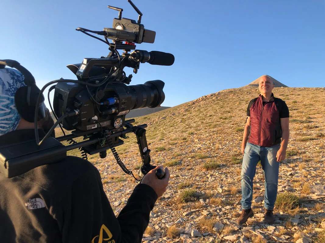 Filming in Mount Nemrut, Adiyaman