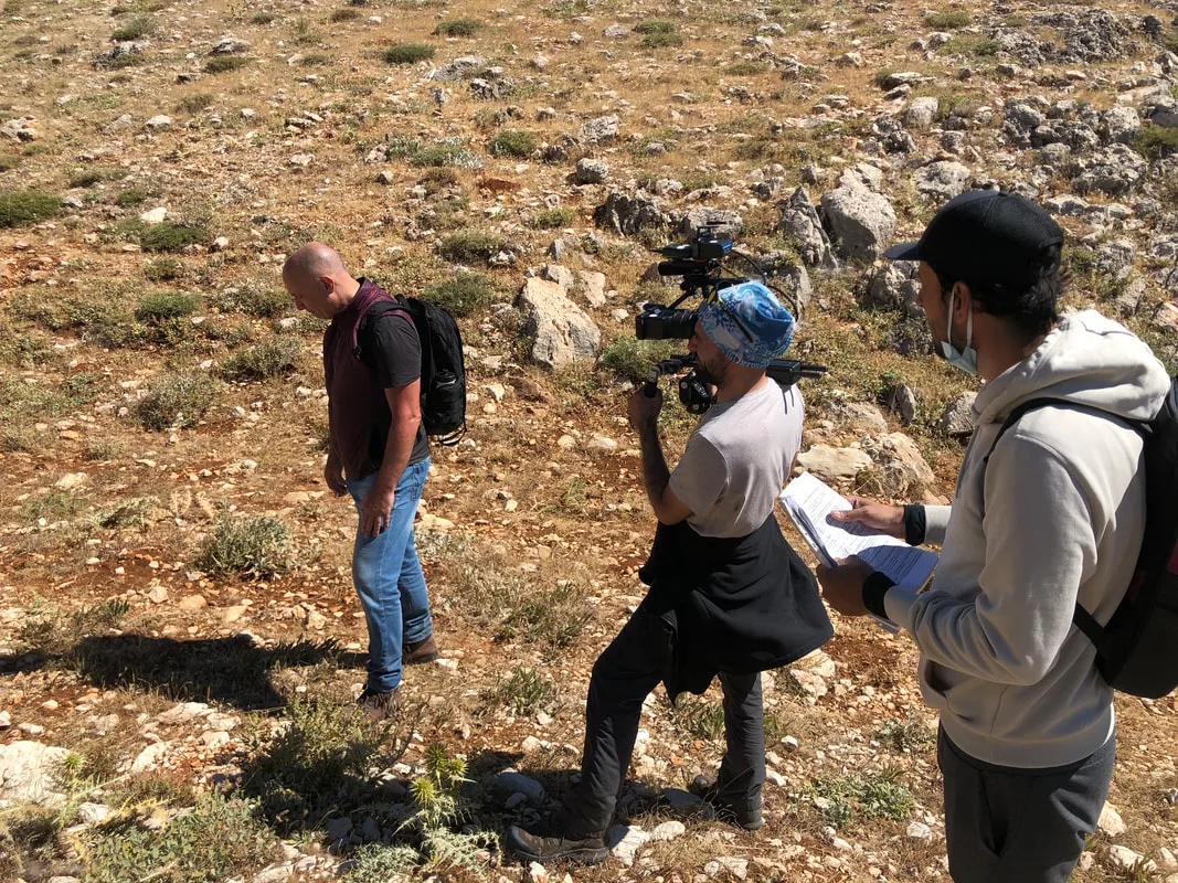 Filming in Adiyaman Turkey