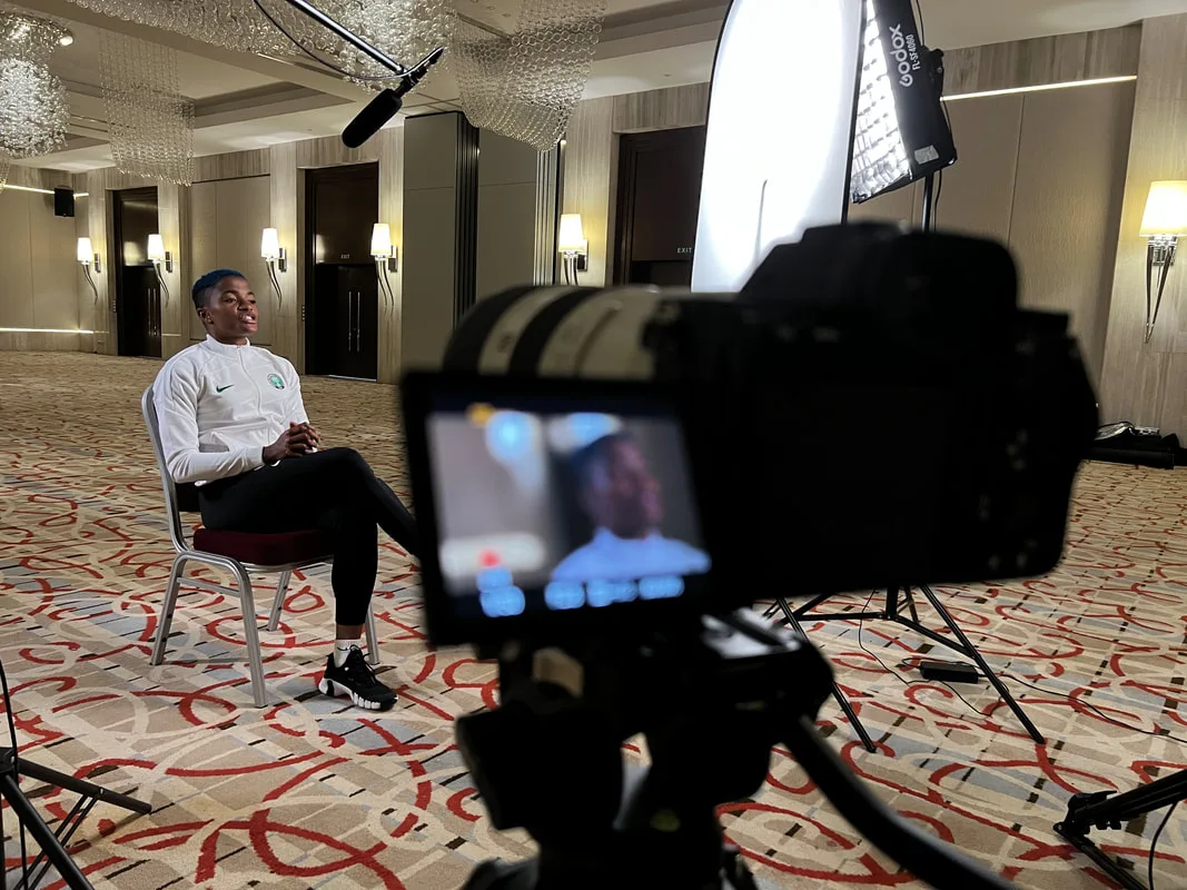 interview with Asisat Oshoala