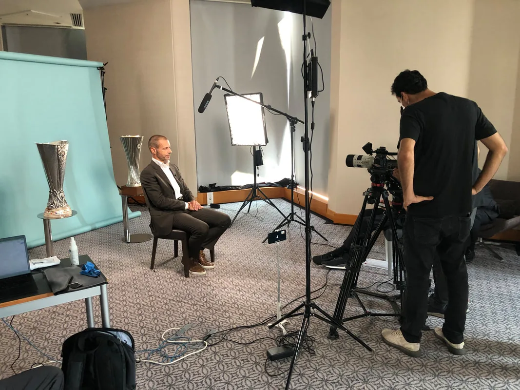 Interview with UEFA President in Istanbul