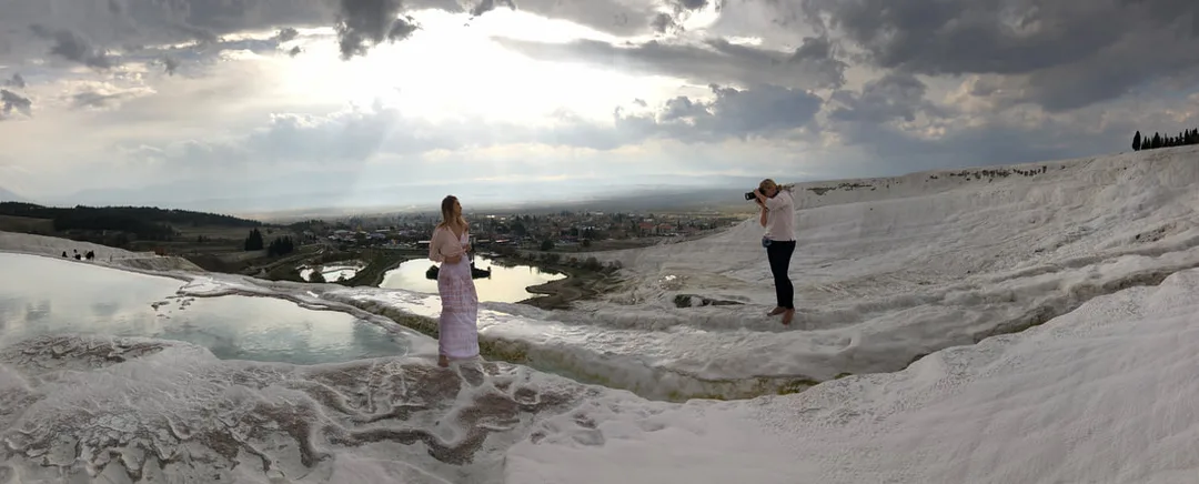 Fashion Photoshoot in Pamukkale