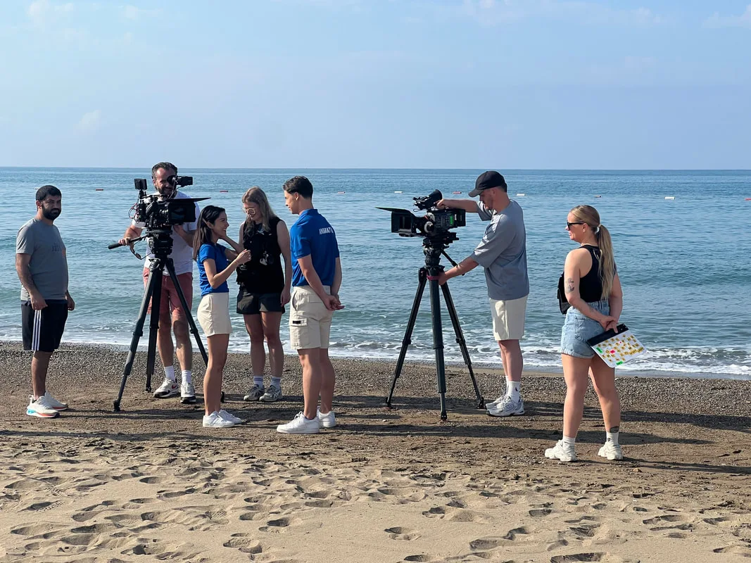 Summerbreak tv series filming in Antalya
