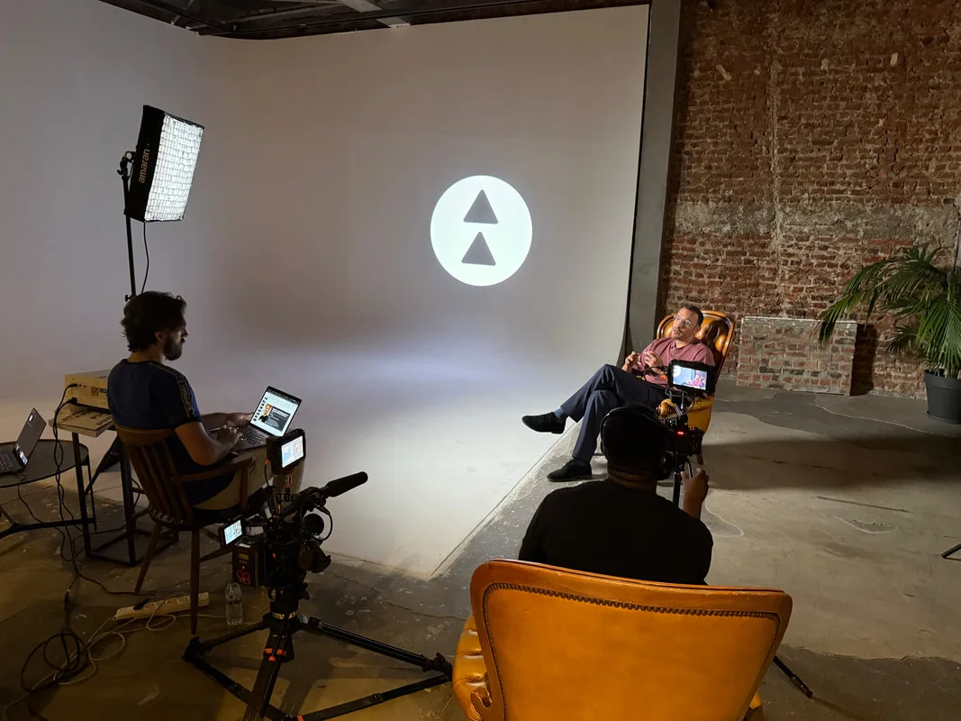 Studio filming for ARX in Istanbul