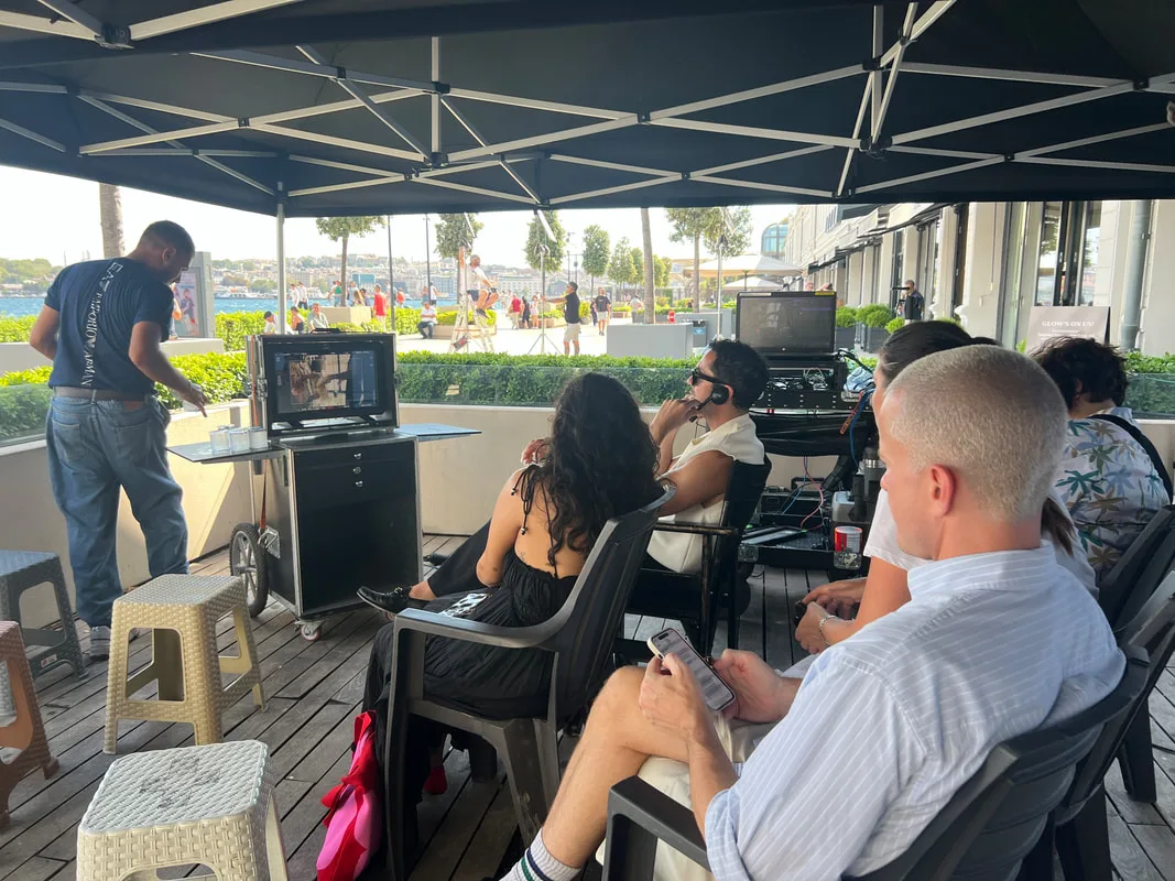 video village at Galataport