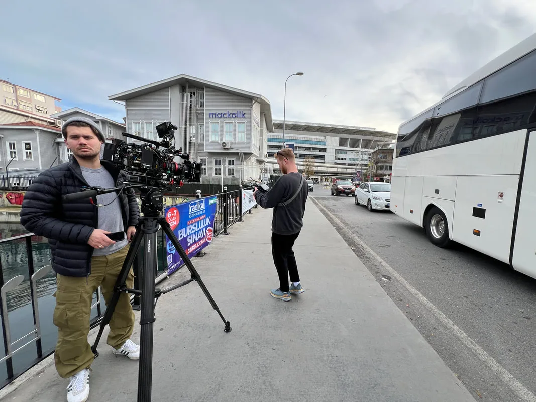 filming near fenerbahce stadium