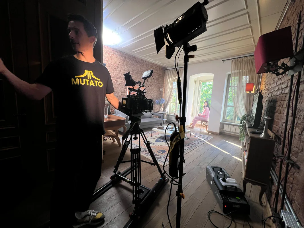 filming at a flat in istanbul