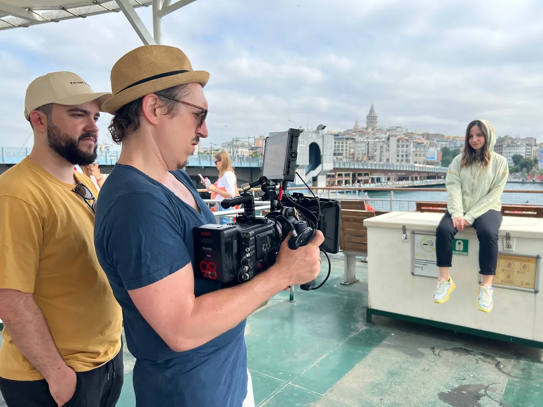 filming on bosphorus