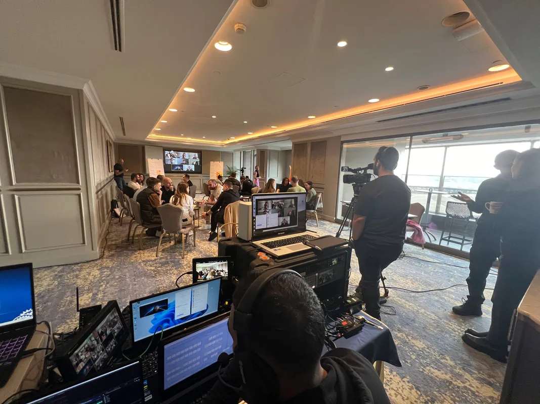 broadcast crew in istanbul