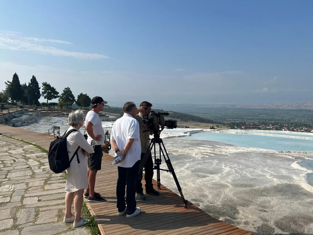 film crew pamukkale