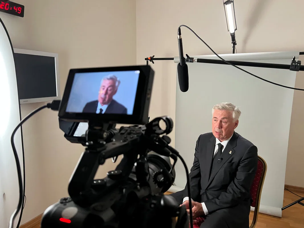 Carlo Ancelotti interview, Halic Congress Centre Istanbul