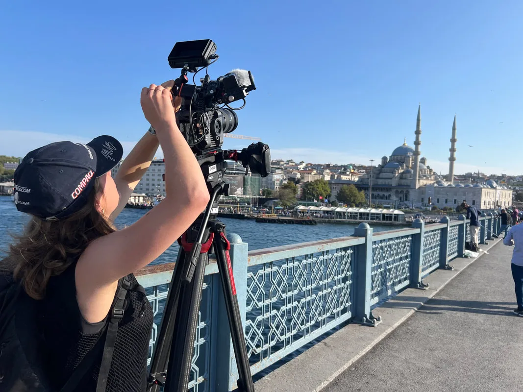 Bin Ich Schon visiting Istanbul