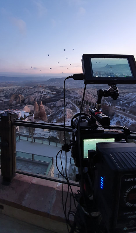 filming in uchisar cappadocia