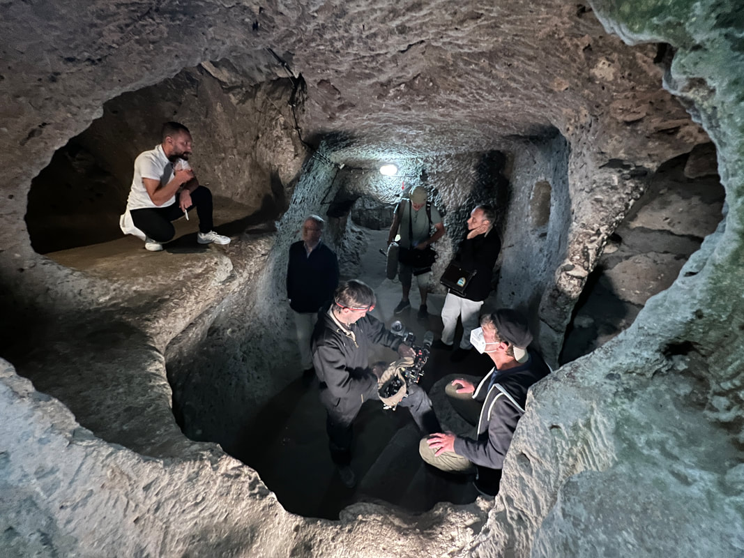 production in derinkuyu caves
